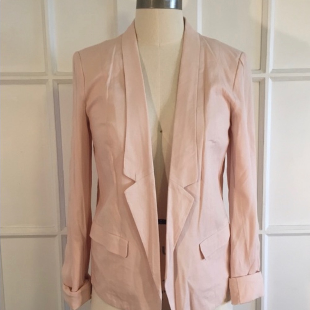 Pink blazer
